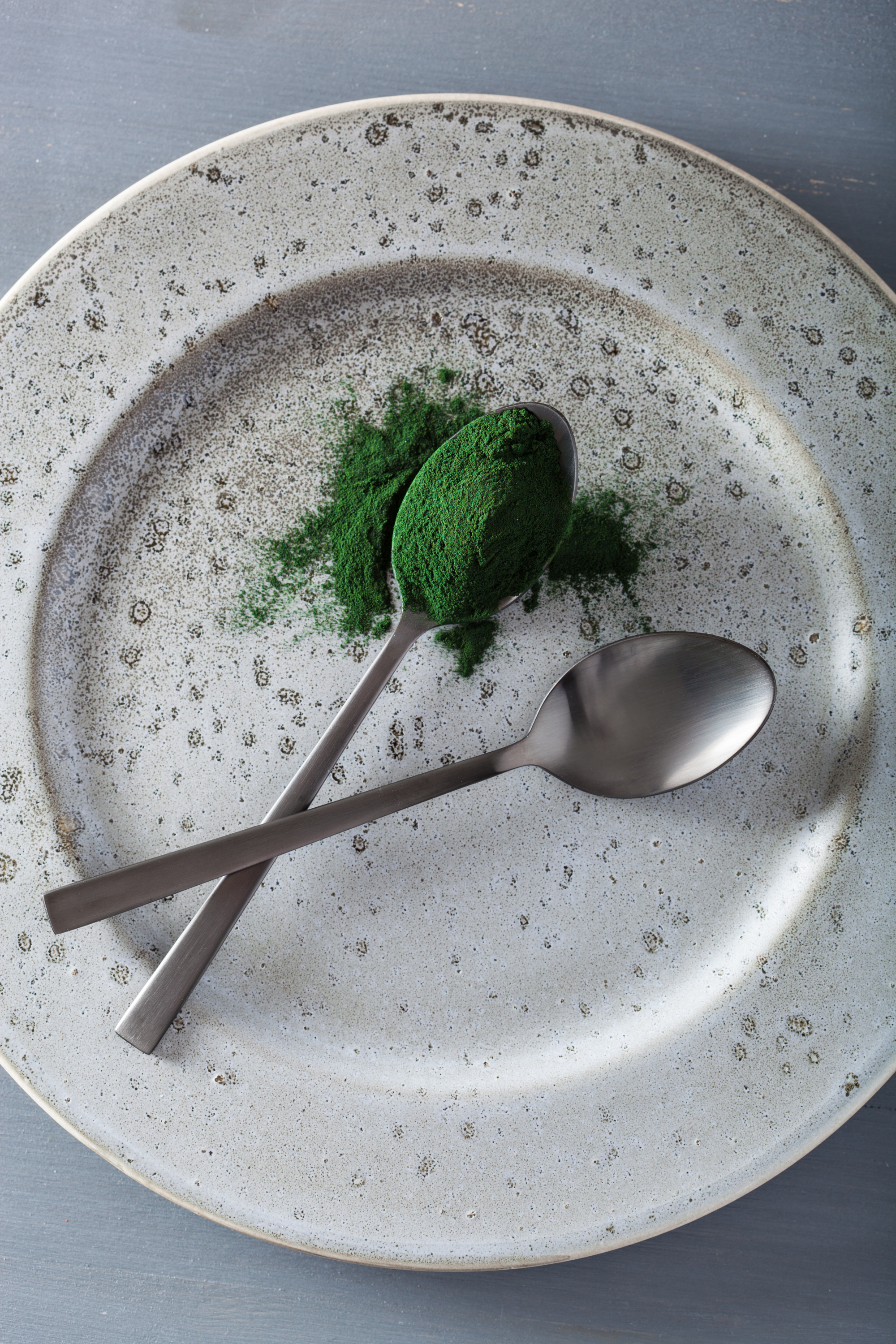 Seasonal plate with herbs and foam